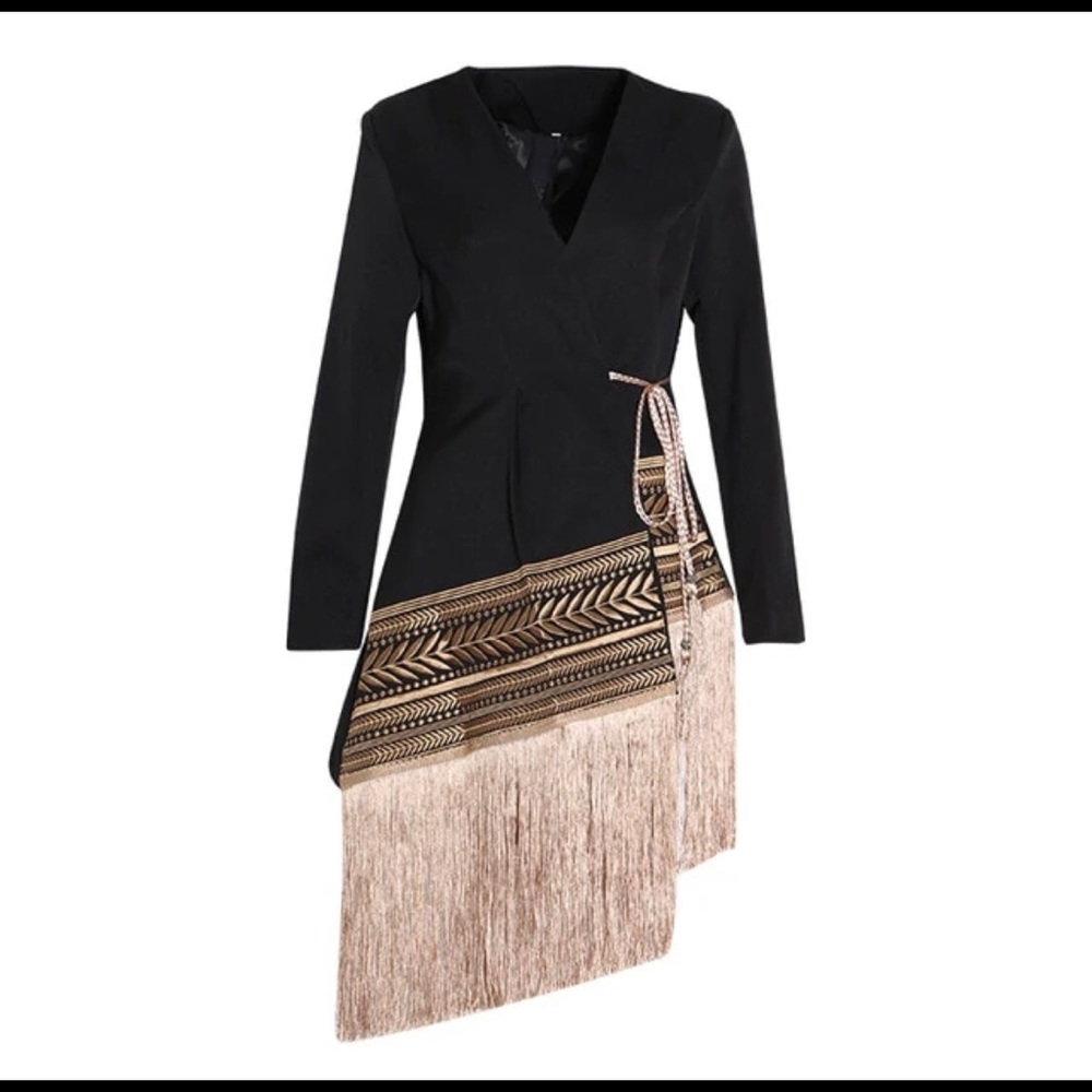 Souk + SEPIA Nyanza jacket. Black and beige. Size xl